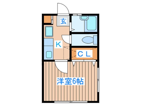 アルム一本杉Ⅱの物件間取画像